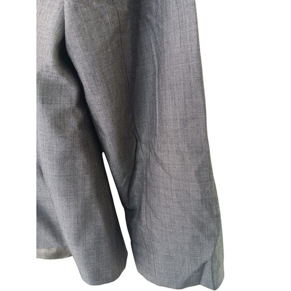 Giorgio Armani Gray Wool Silk Blend Jacket Blazer Size 46 (US 12) Made in Italy - Picture 10 of 16
